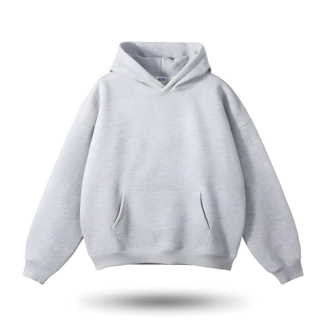 Comfortable hoodie in soft cotton for relaxed wear