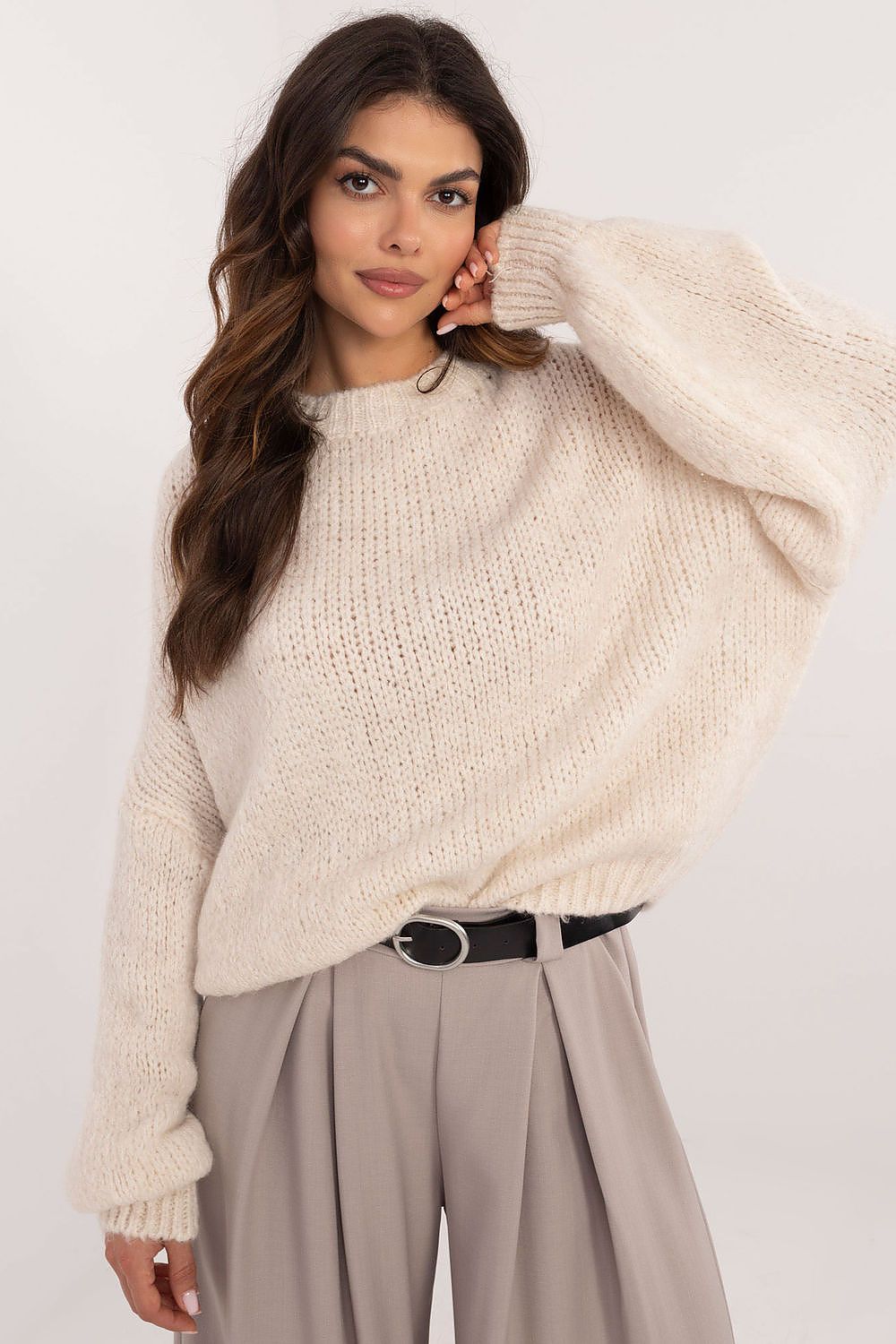 Berg-Feldt | Strickpullover mit Lockere Passform Weiches Strick Hygge und Komfort