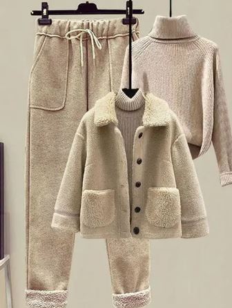 Berg-Feldt | Ensemble hivernal trois pièces chaud pour femme