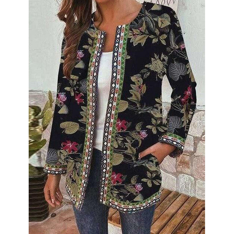 Veste à imprimé floral de Géorgie