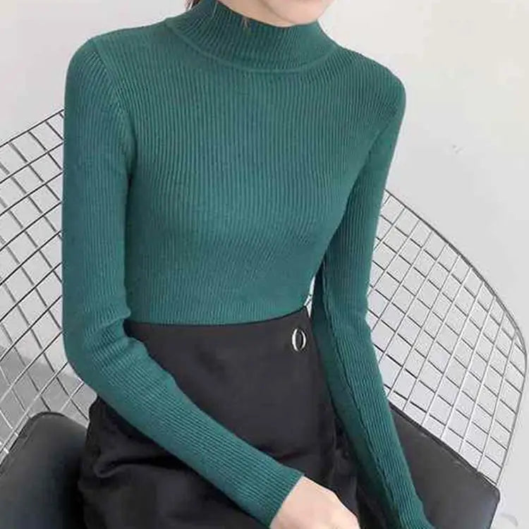 Berg-Feldt | gerippter Wollpullover für Damen
