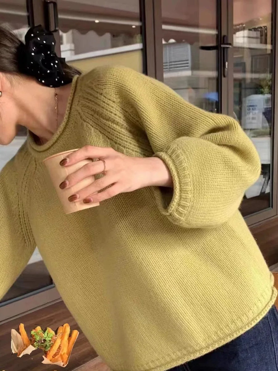 Berg-Feldt | Übergroßer Strickpullover für lässigen Komfort