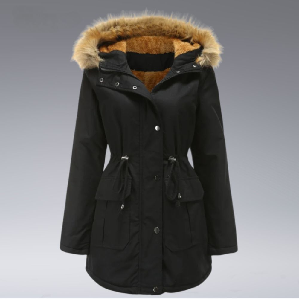 Wasserdichter Damen-Wintermantel in elegantem Design - Zoelle
