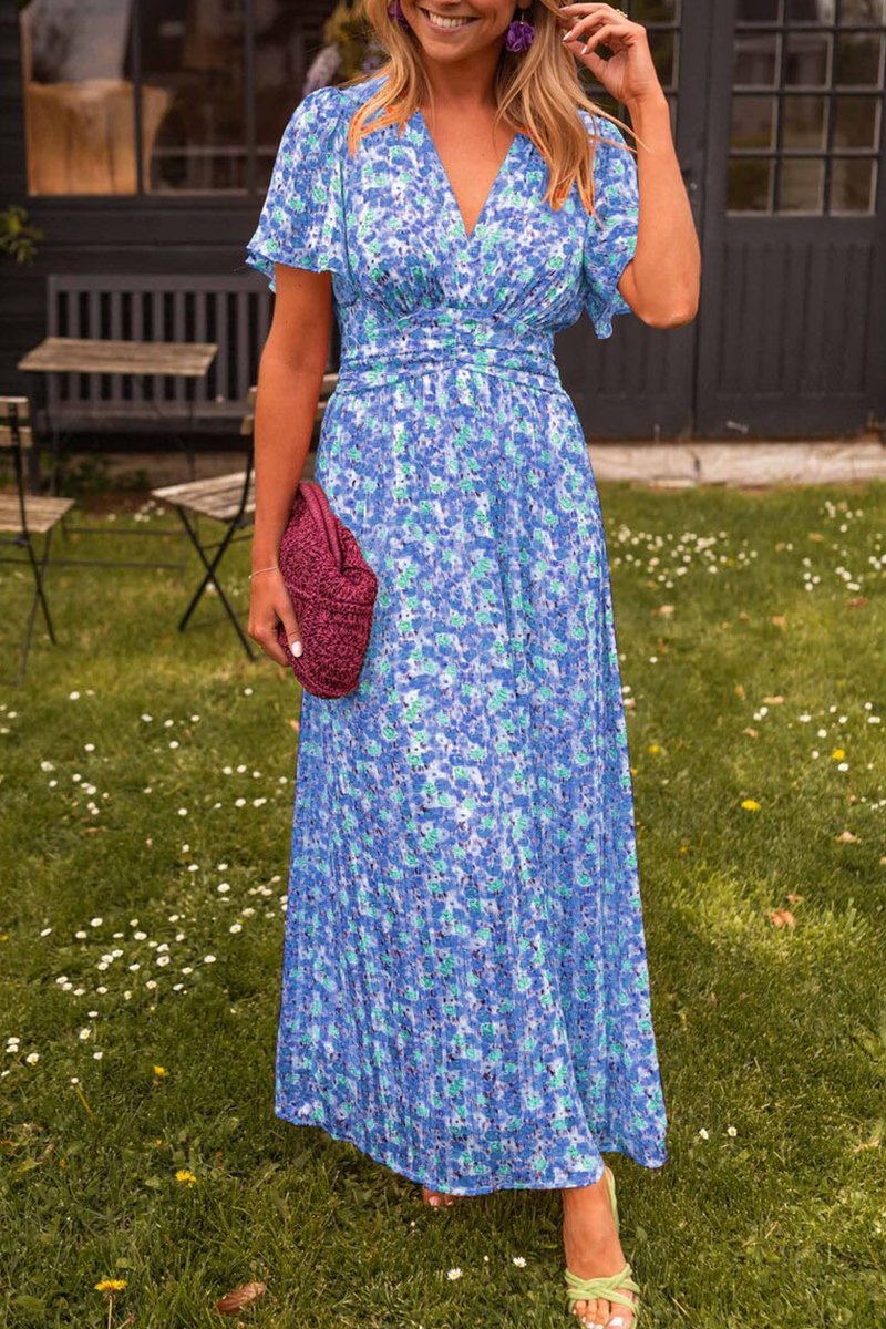 Sommerliches Rafaela Blumenkleid im eleganten Stil
