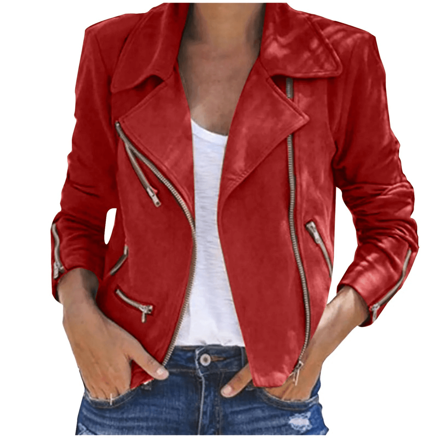 Berg-Feldt | Blouson en cuir vintage pour femme