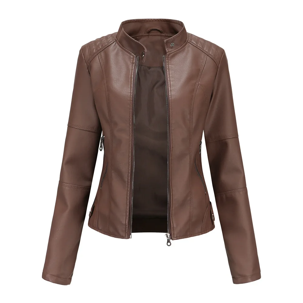 Veste en cuir Rossella Damen