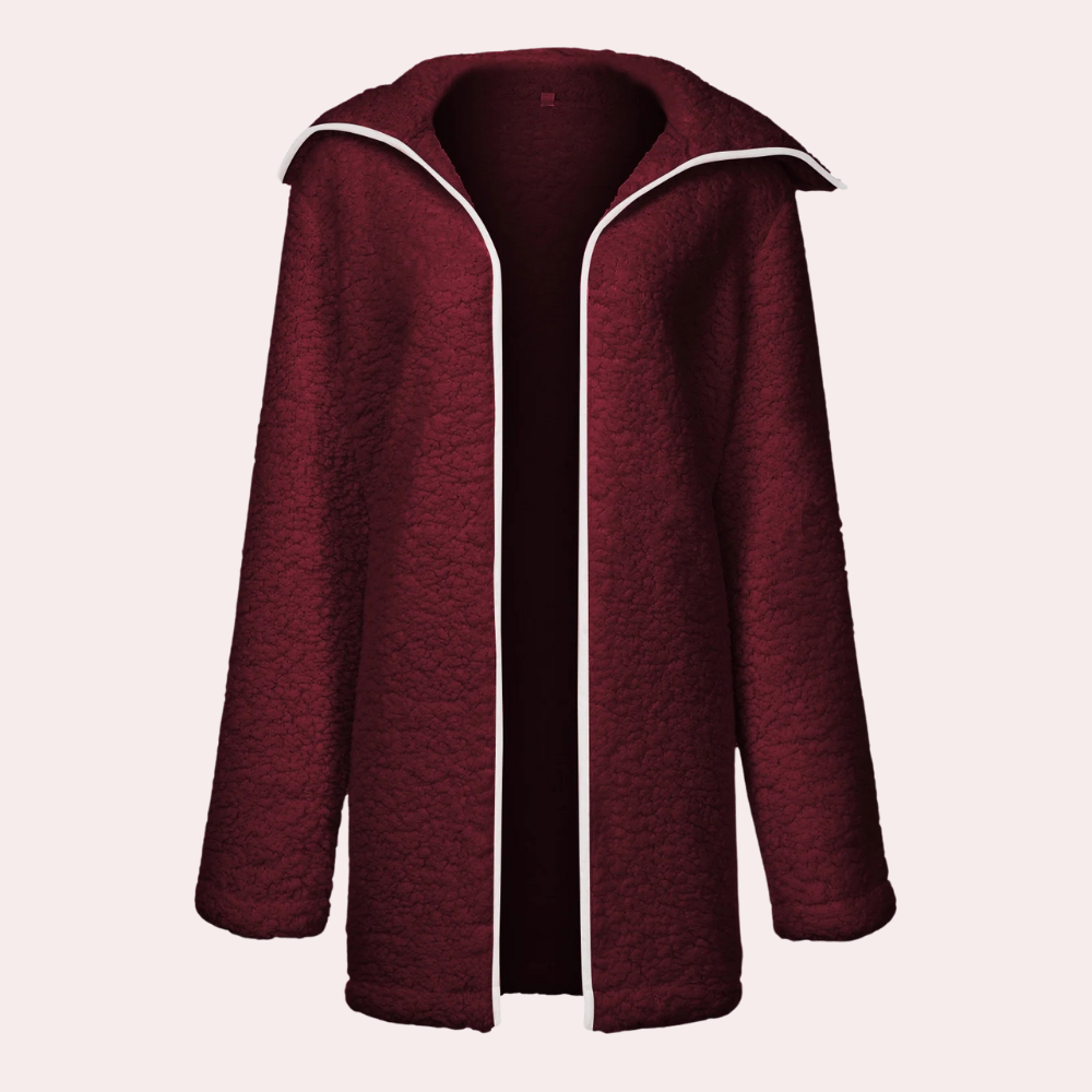 Berg-Feldt | Leichte Plüschjacke für Damen im Winter