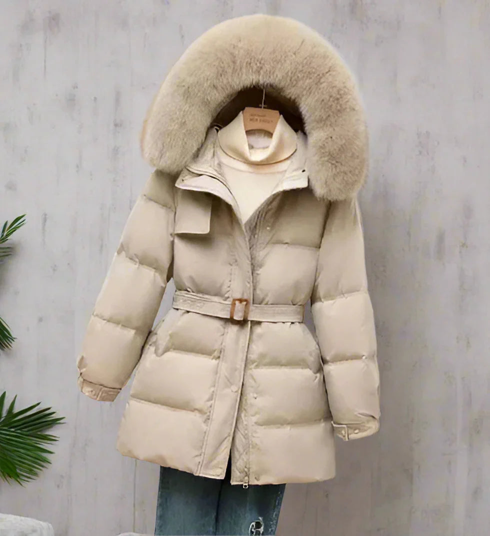 Berg-Feldt | Doudoune pour femme avec capuche amovible, idéale par temps froid