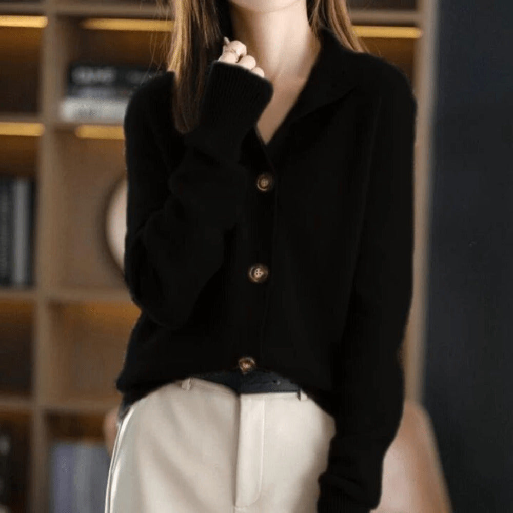 Berg-Feldt | Cardigan - Cardigan doux à boutons pour femme