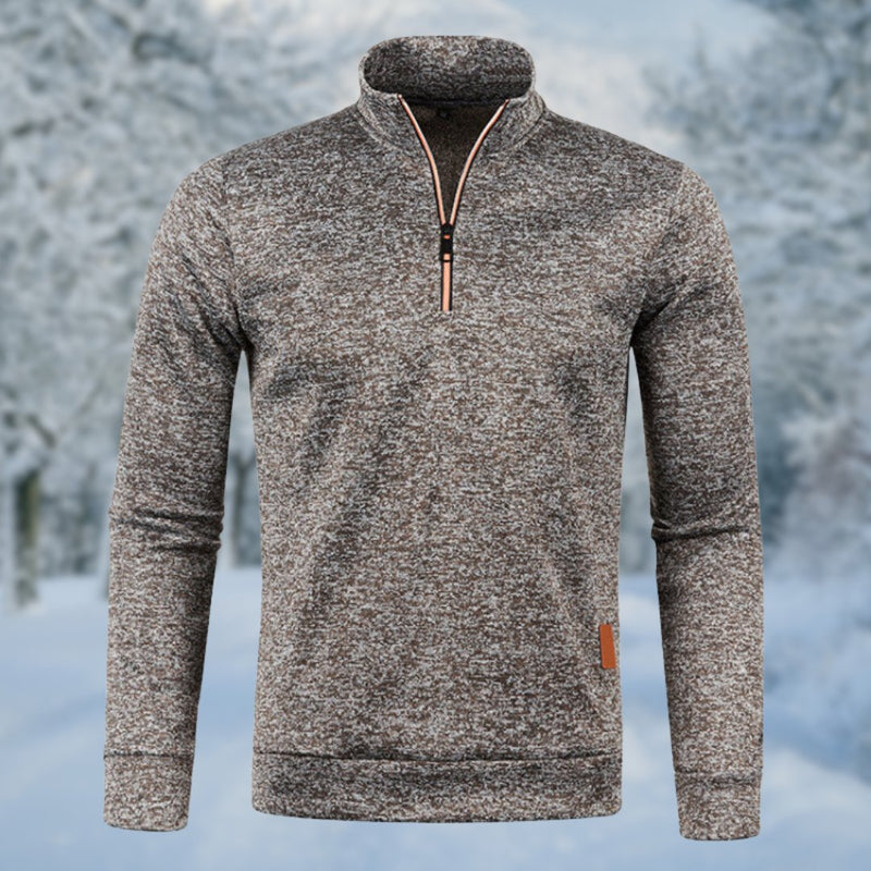 Benkt - Pull roulé chaud en tricot