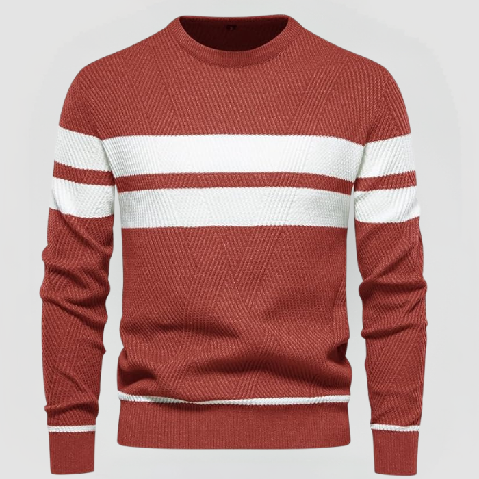 SALVATORE – Pull en maille ajusté