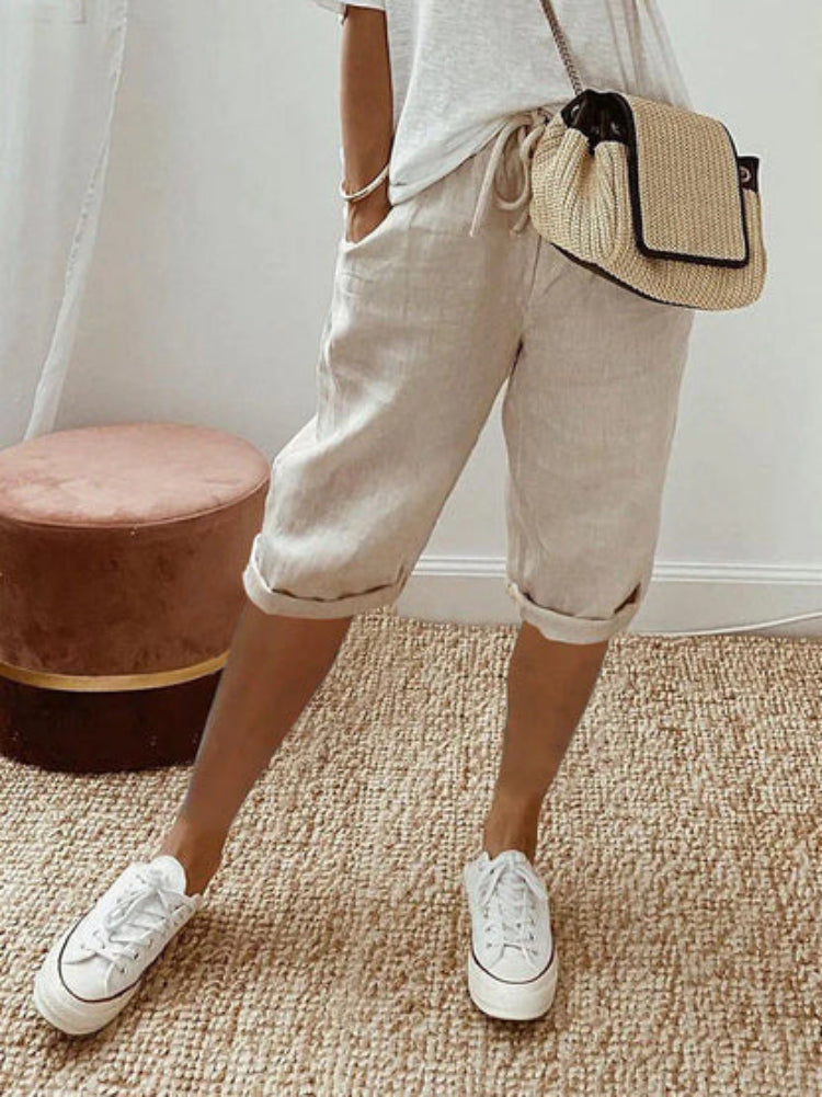 Shorts en coton Malena pour l'été