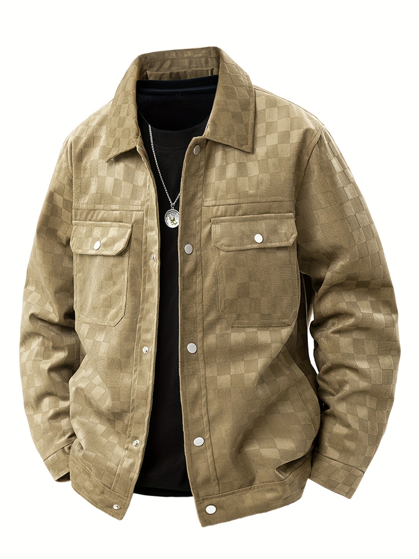 Berg-Feldt | Karierte Wildlederjacke