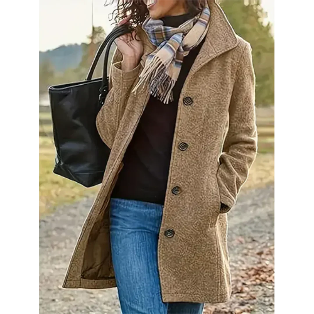 Berg-Feldt | Langer Trenchcoat Für Damen Im Winter Warm
