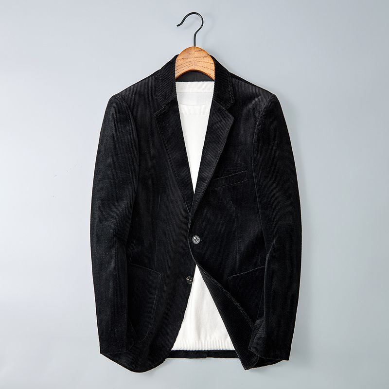 Berg-Feldt | Herren Cordhosenjacke – Eingekerbter Revers, Smart Casual Blazer