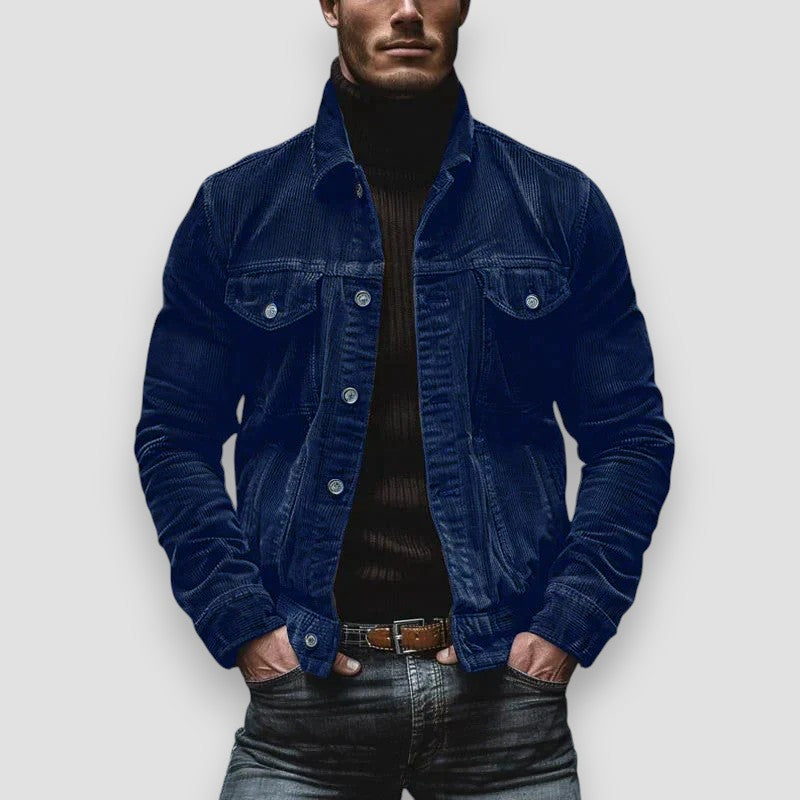 Veste en velours côtelé CYRUS rétro