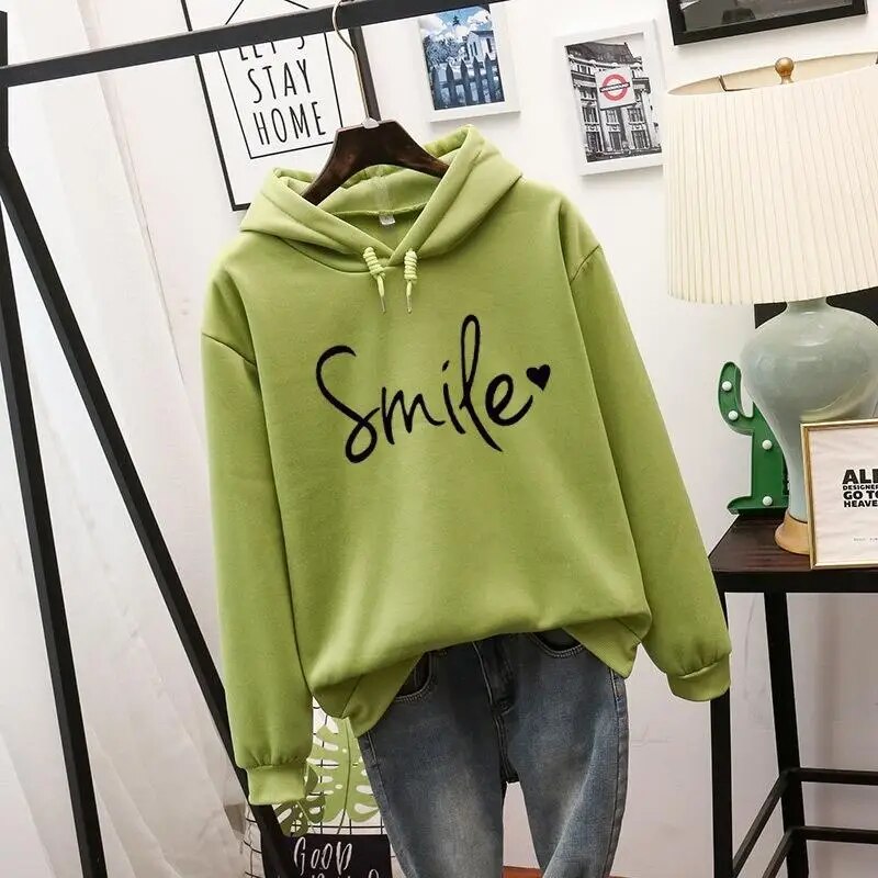 Berg-Feldt | Hoodie - Bequemer "Smile" Grafik Hoodie