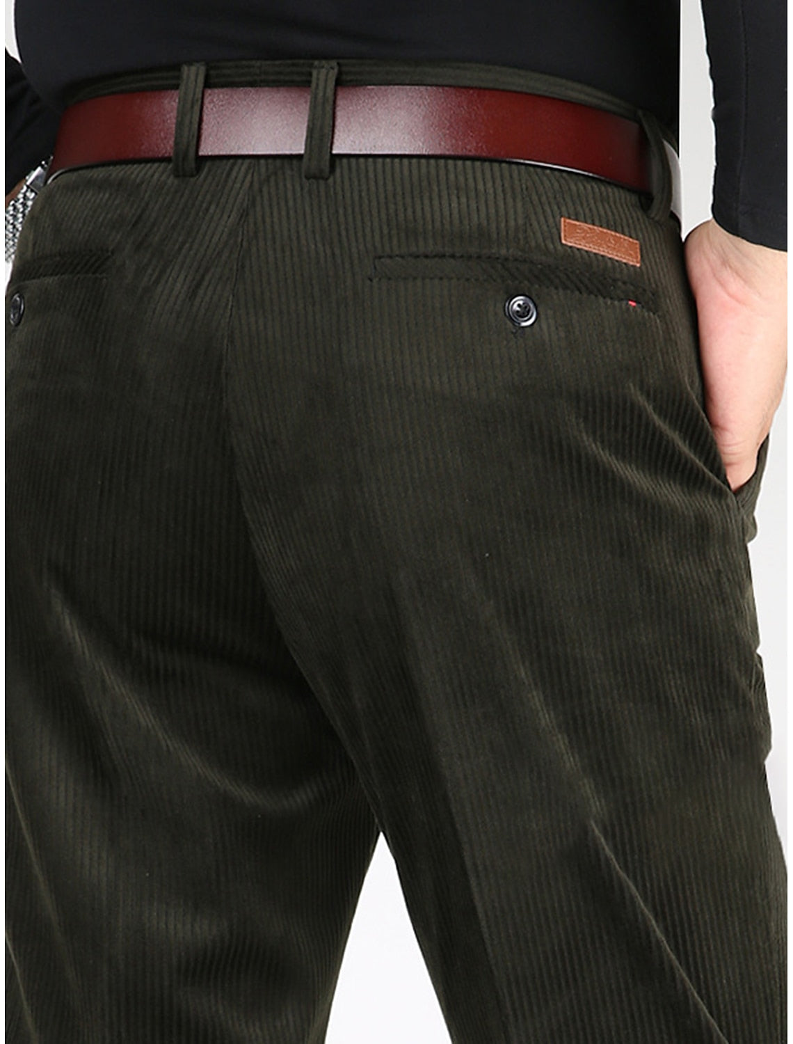 Shorts en velours côtelé élégants avec poches de Meinhard