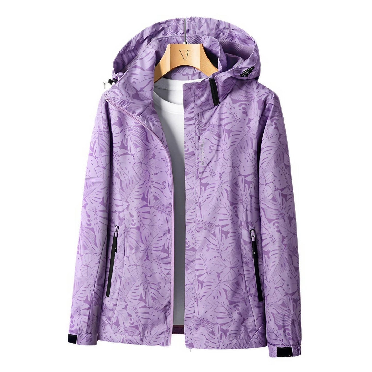 Berg-Feldt | Damen Zip Hoodie mit Wasserabweisender Verarbeitung