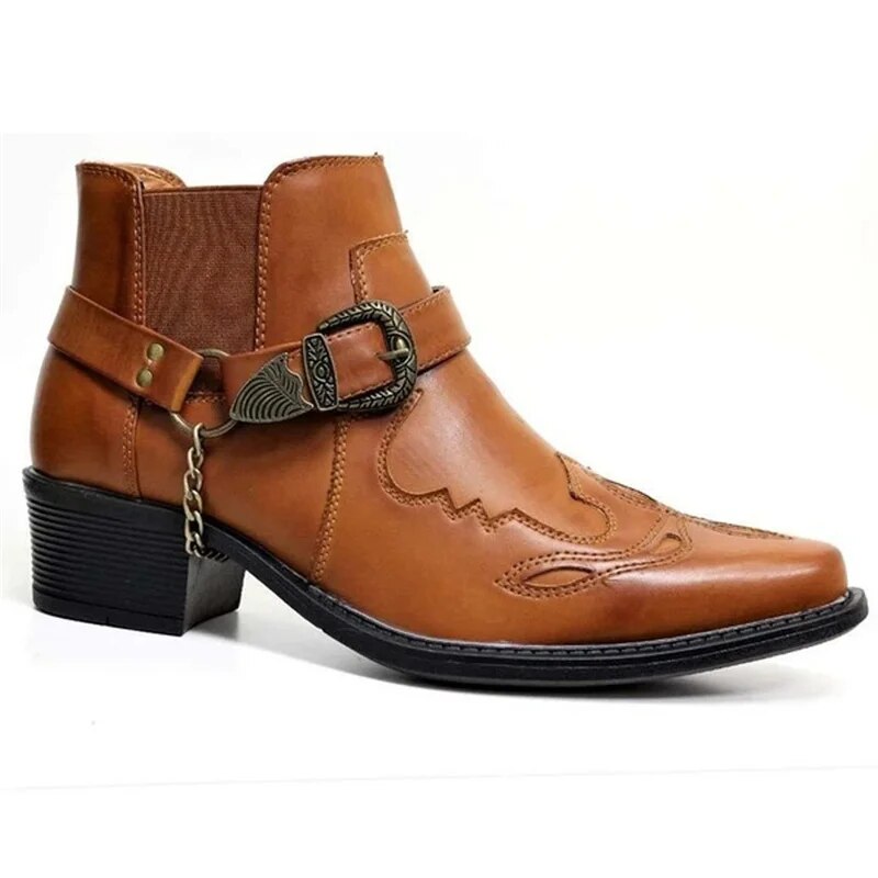 Berg-Feldt | Motorradstiefel Aus Leder für Männer - Gillis