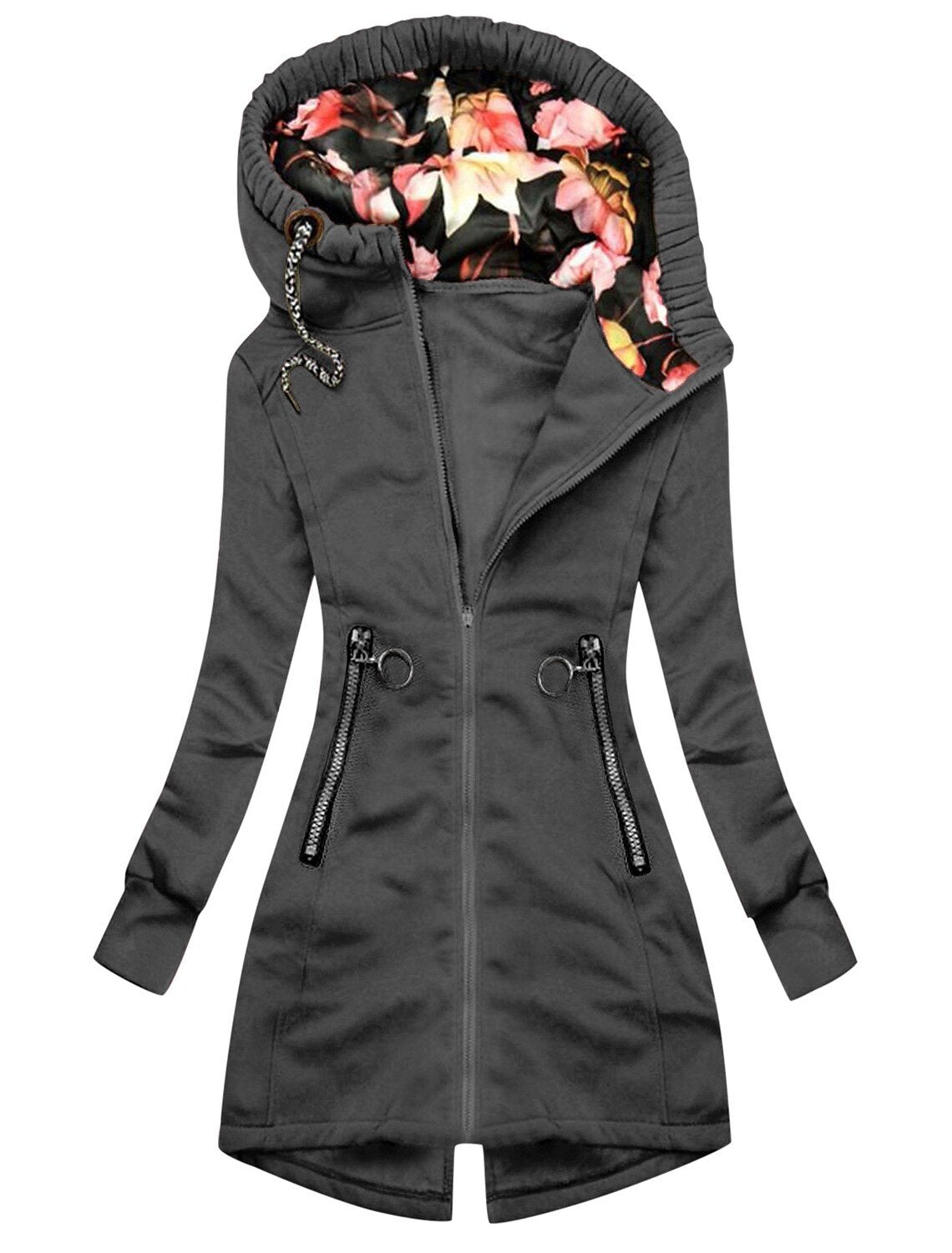 Berg-Feldt | Veste de Pluie Imperméable à Capuche à Motif Floral pour Femme | Parfaite pour les Activités de Plein Air