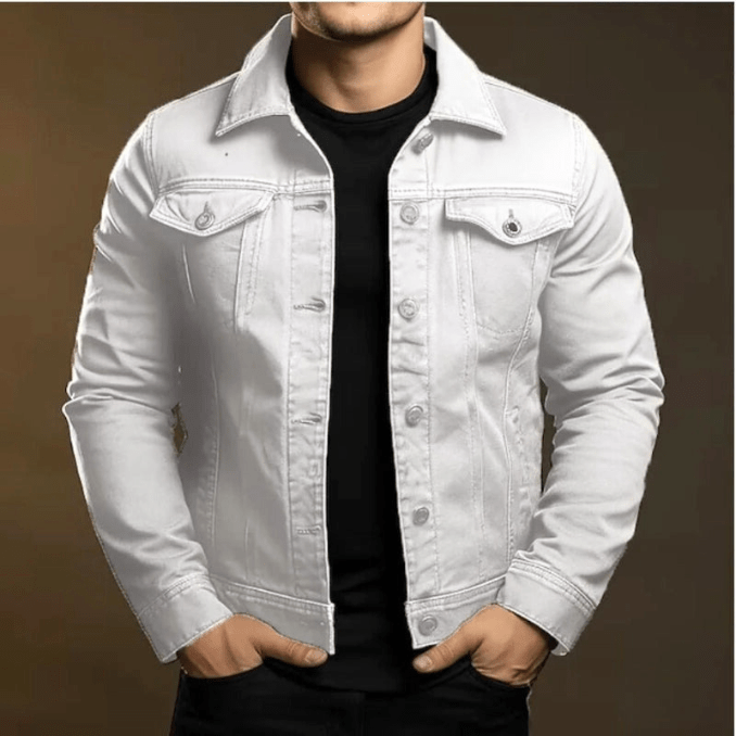 berg-feldt Herren Denim Jacke: Stilvolle, lässige & trendige Jeansjacke