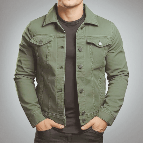 berg-feldt Herren Denim Jacke: Stilvolle, lässige & trendige Jeansjacke