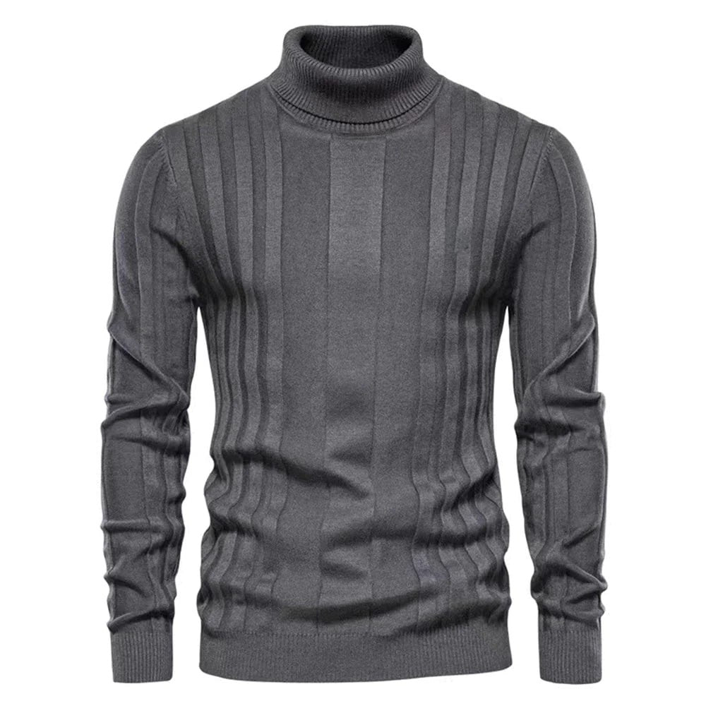 Pull col roulé homme, bonne coupe