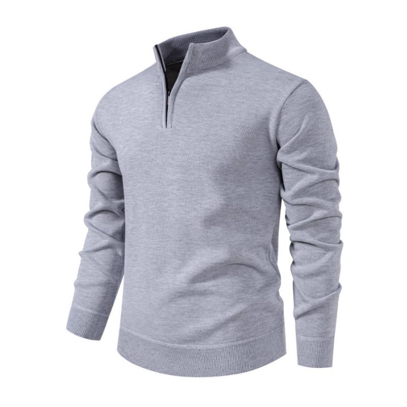 Berg-Feldt | Halb-zip Strickpullover Weich und Warm Zeitloses Design