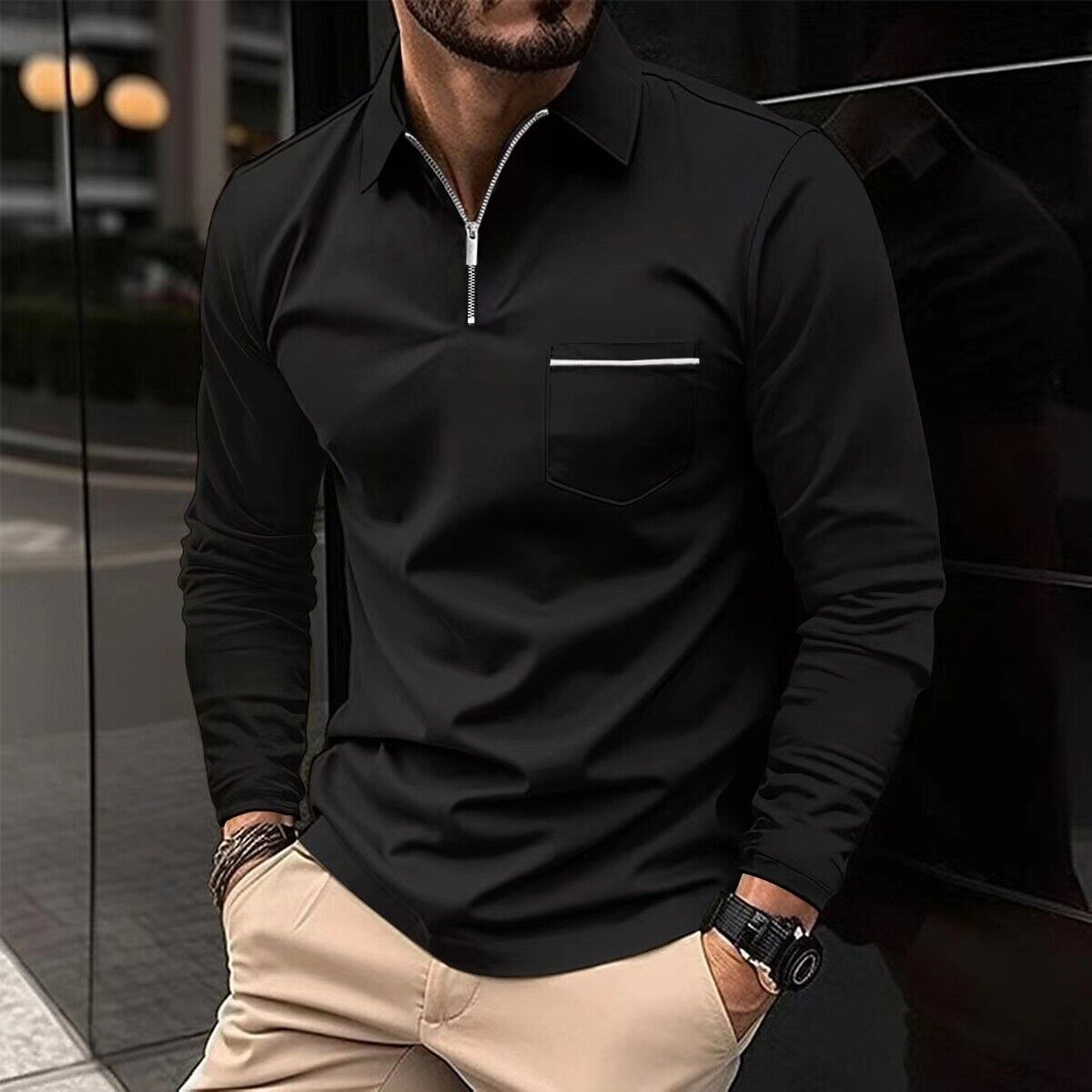Polos à manches longues exclusifs