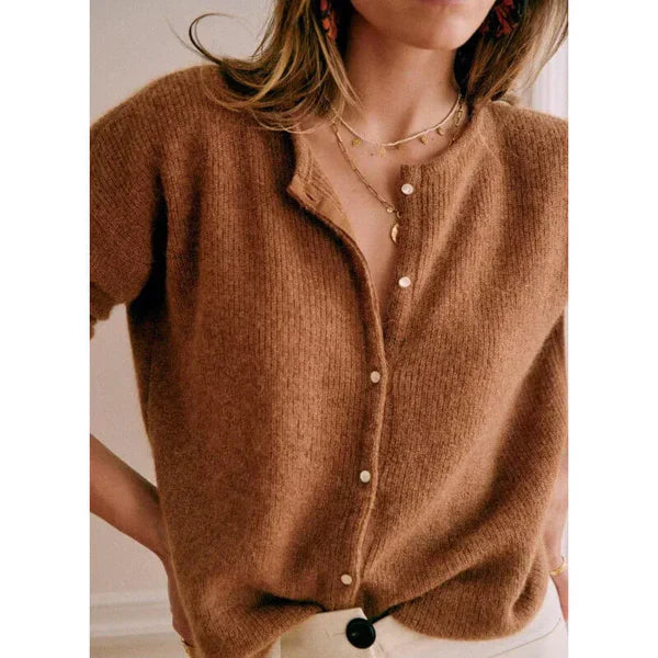 Berg-Feldt | Eleganter Pullover mit Knöpfen