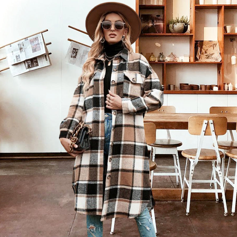Berg-Feldt | Sophisticated Checkered Jacket For Women
