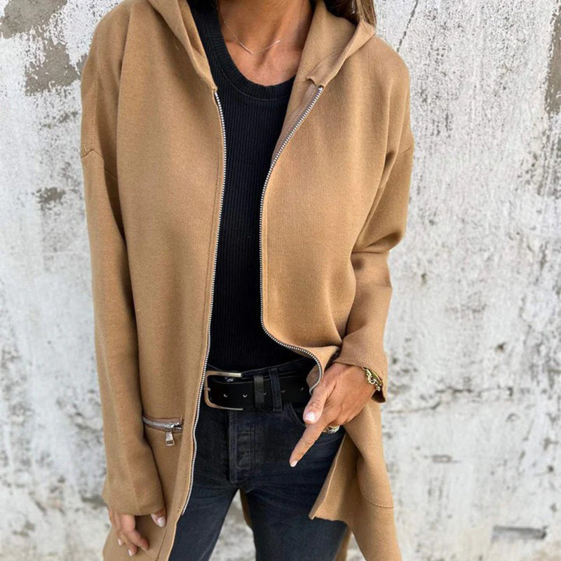 Berg-Feldt | Lange, Anspruchsvolle Jacke für Frauen