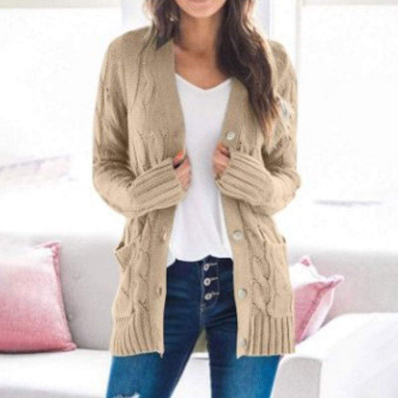 Berg-Feldt | Damenstrickjacke, vielseitig & bequem