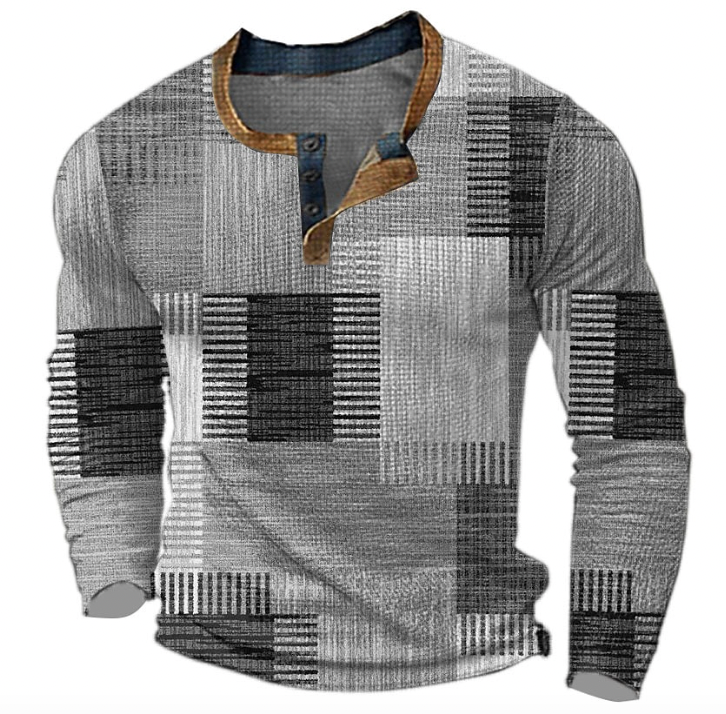 Pull color-block Christian décontracté