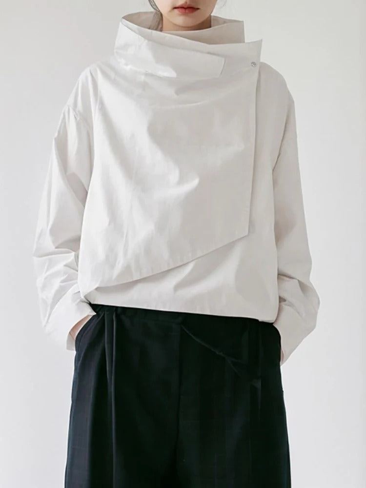 Berg-Feldt | Veste Longue Col Montant Femme Décontractée