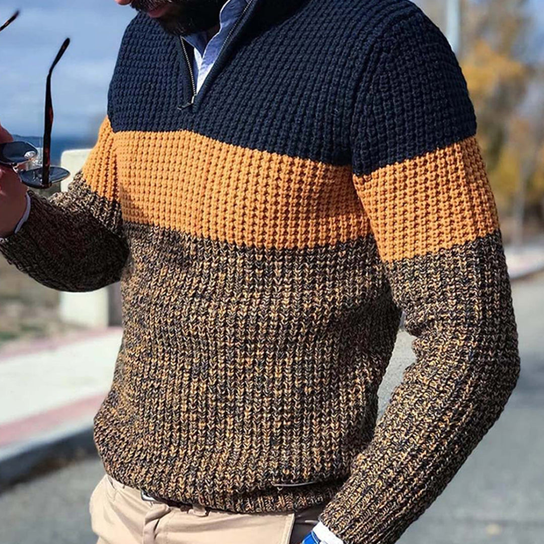 Pull tricoté pour hommes - Rayan
