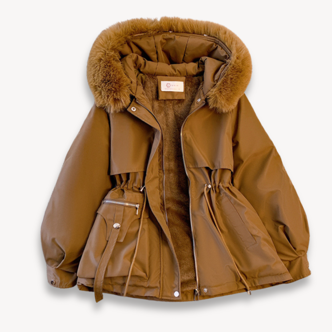 Berg-Feldt | Damen Winterparka mit abnehmbarem Kapuze