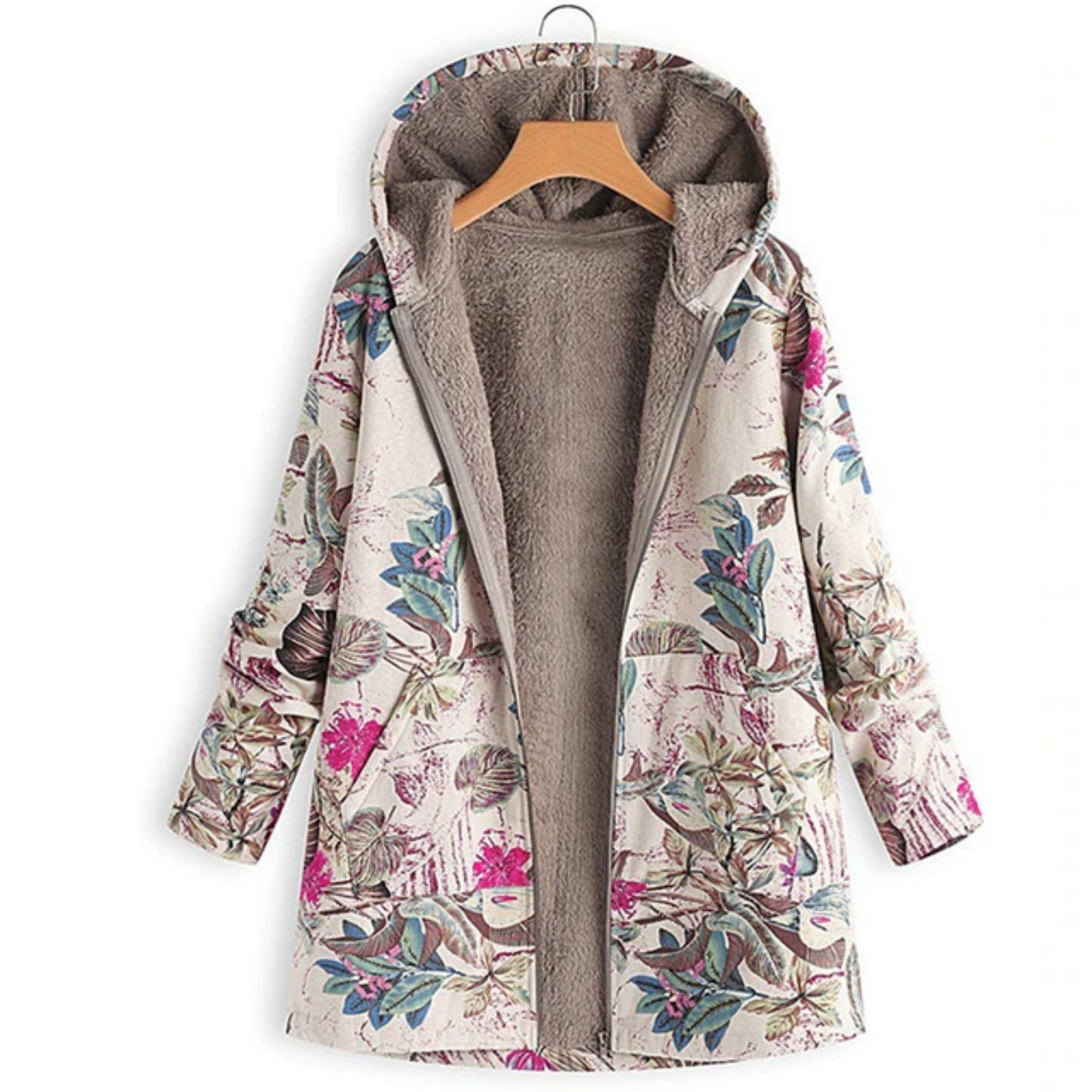 Berg-Feldt | Veste chaude à motif floral pour femme