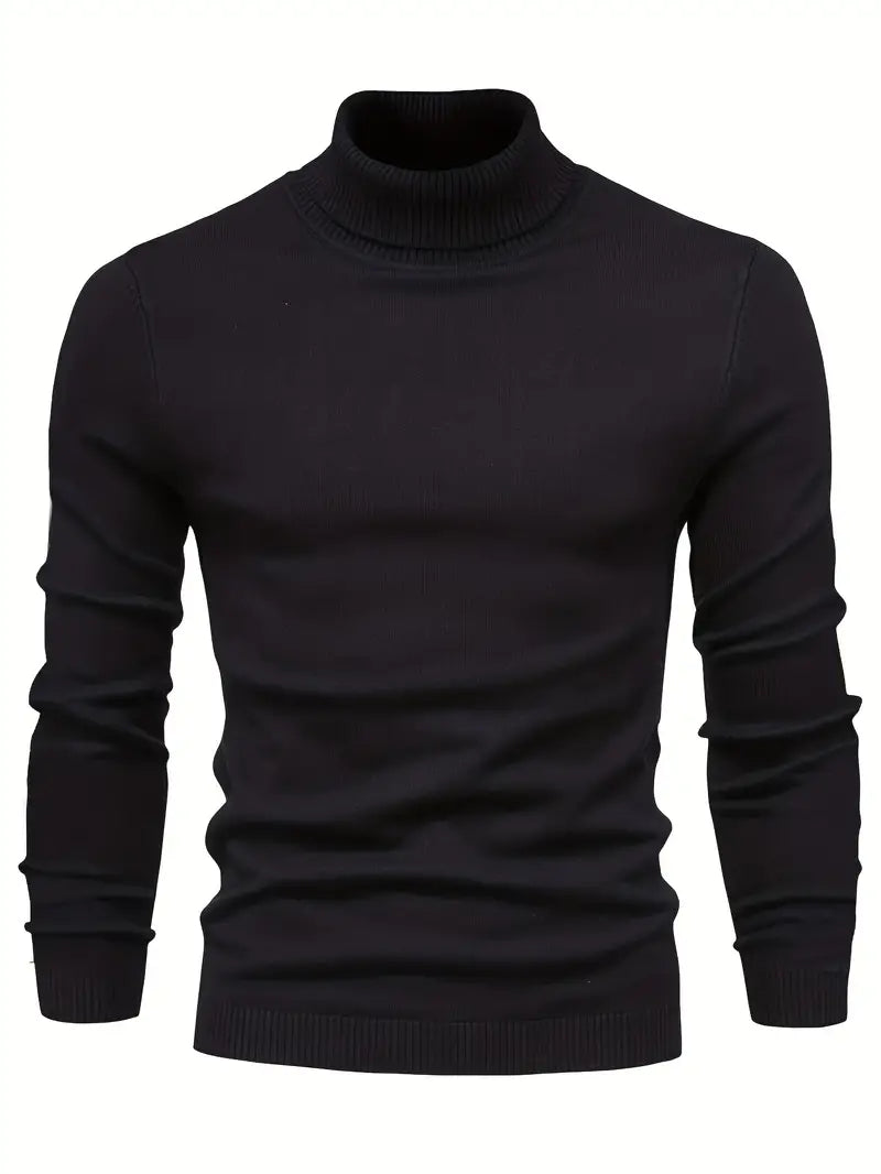 Berg-Feldt | Klassischer Rollkragenpullover Weich und Stilvoll Wollmischung