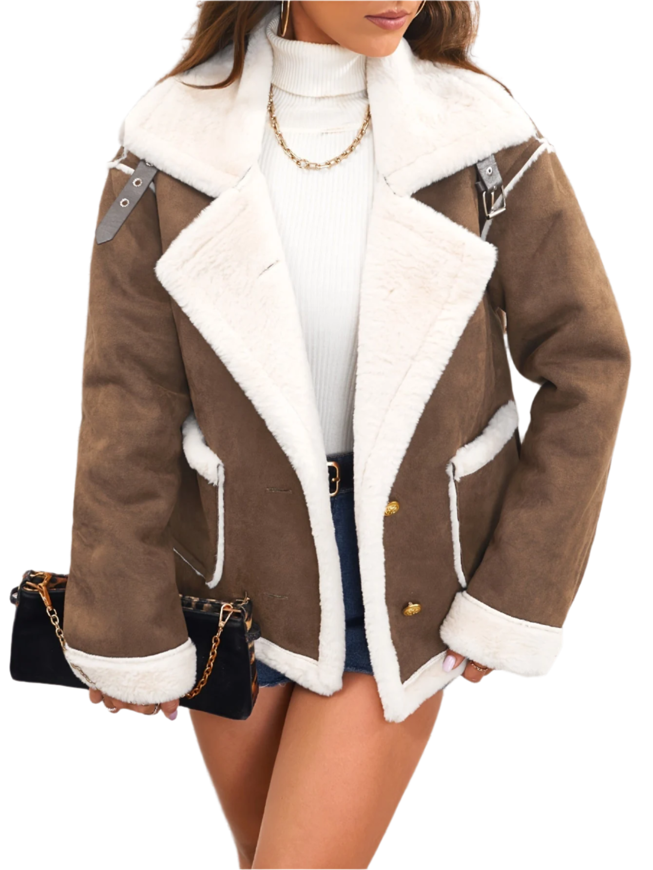 Berg-Feldt | Elegante Teddy Winterjacke für Damen