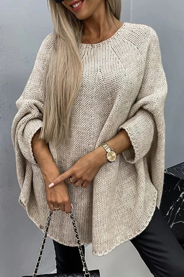 Berg-Feldt | Oversized Strickpullover Lässige Passform Trendiger Komfort