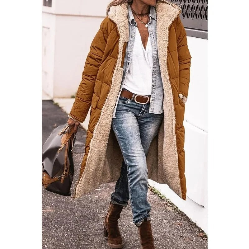 Berg-Feldt | Veste d'hiver chaude pour femme avec doublure douce