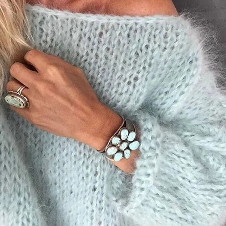 Berg-Feldt | Luxus Mohair Pullover