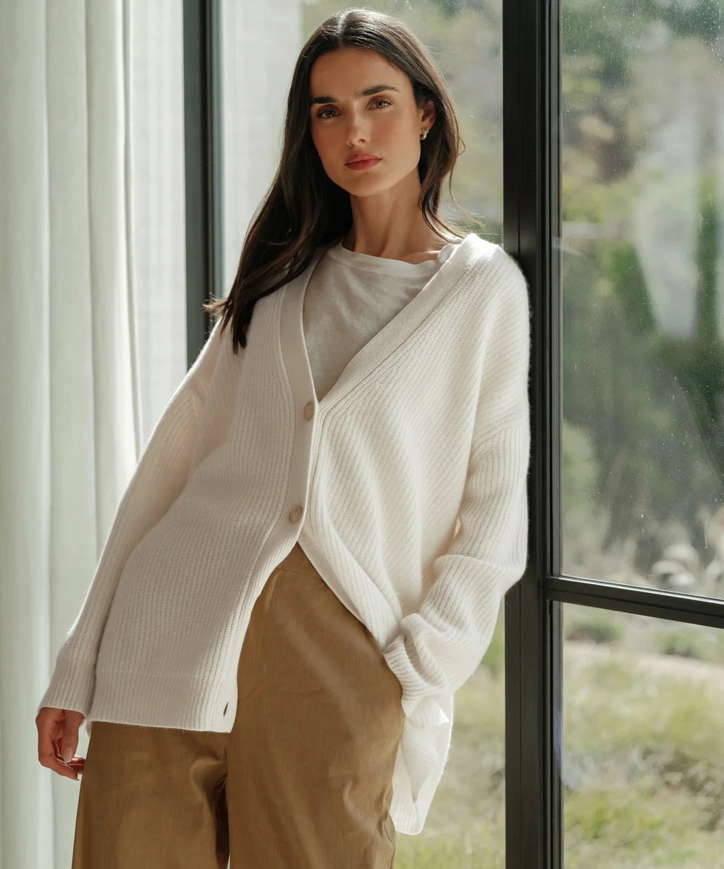 Berg-Feldt | Kaschmir Cocoon Strickjacke