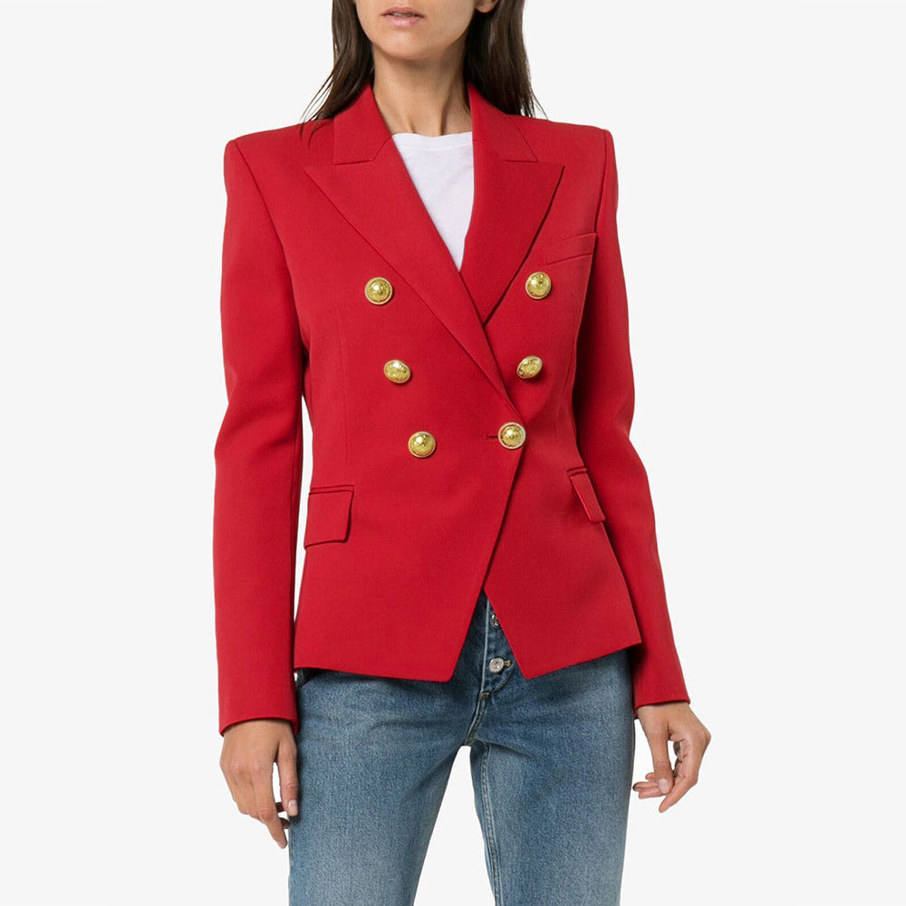 Veste blazer boutonnée Avelena pour femme