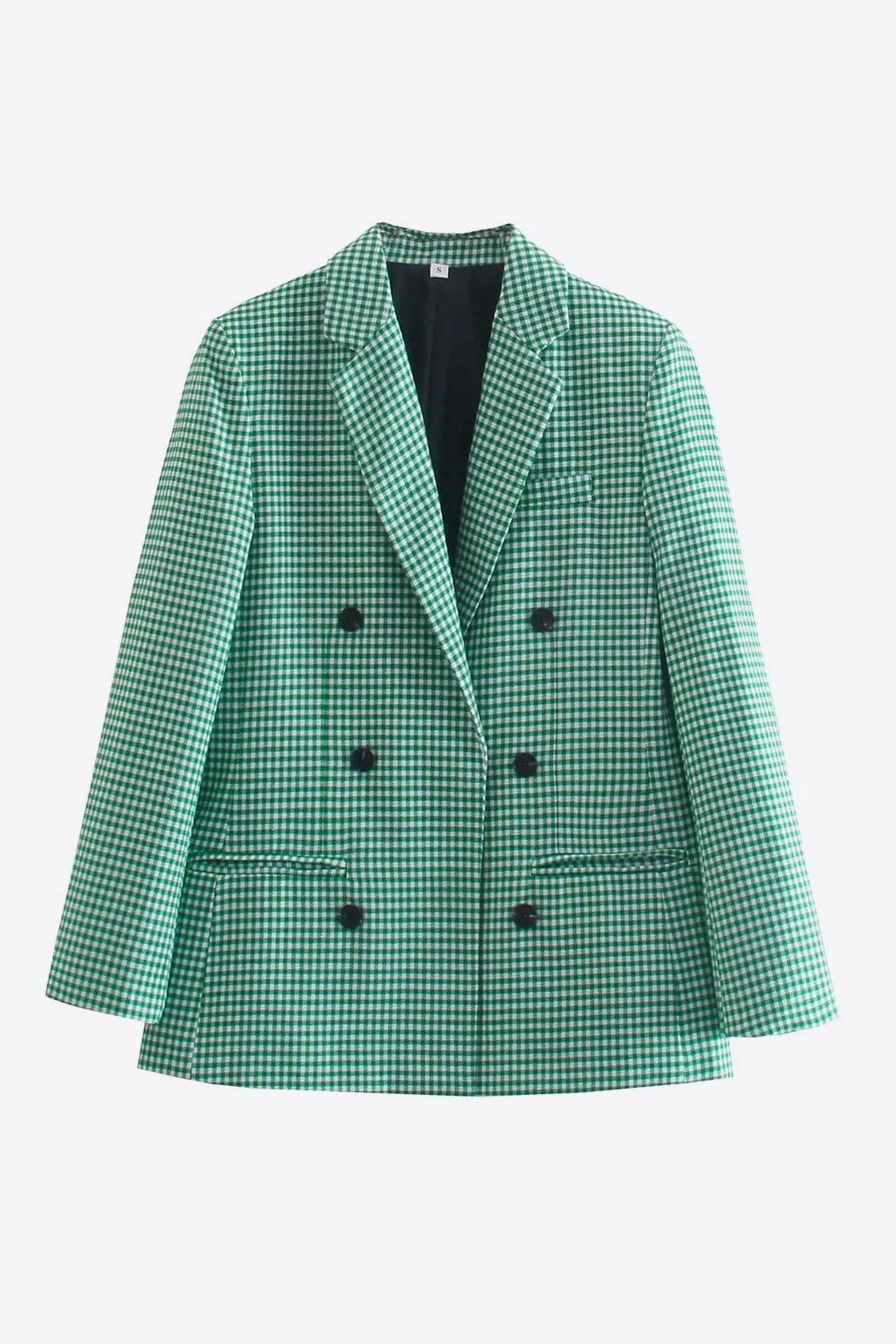 Berg-Feldt | Kariertes Doppelbreasted Blazer