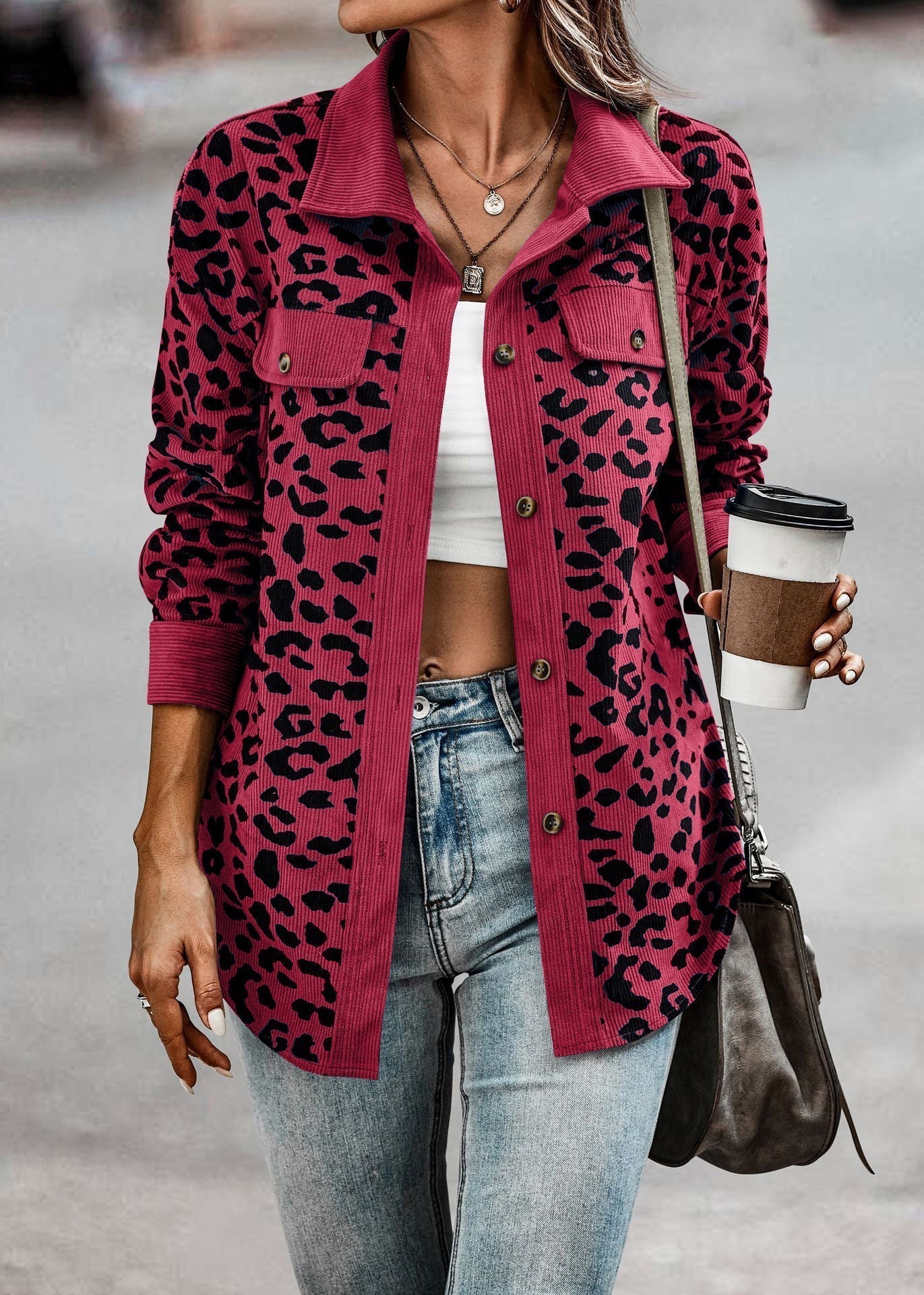Berg-Feldt | Dschungel Chic Leopard Jacke