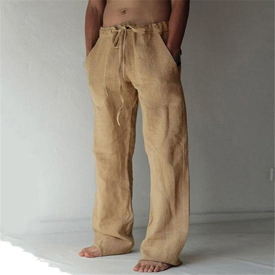 Pantalon décontracté en lin Benjamin pour homme
