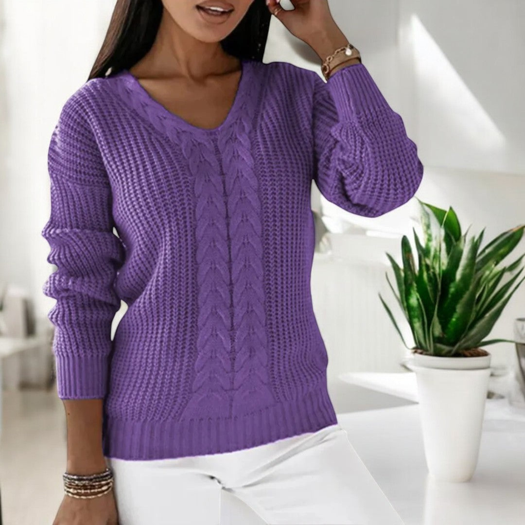 Berg-Feldt | skandinavischer Strickpullover für den Alltagsstil